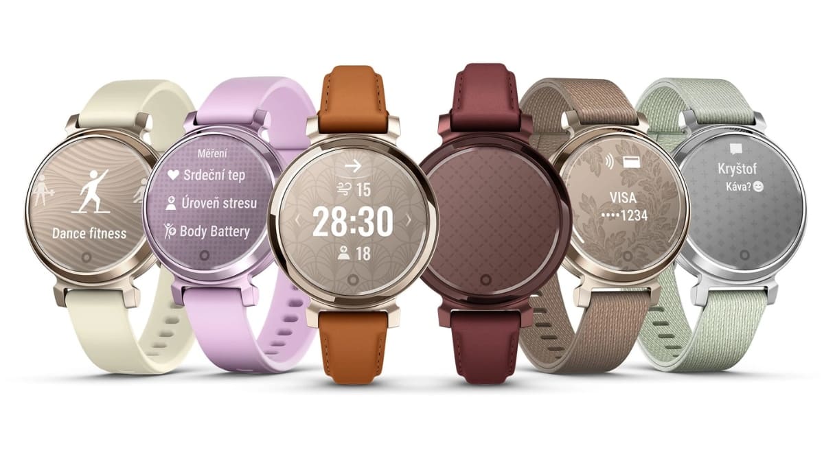 Garmin Lily 2 Metallic Lilac funkce